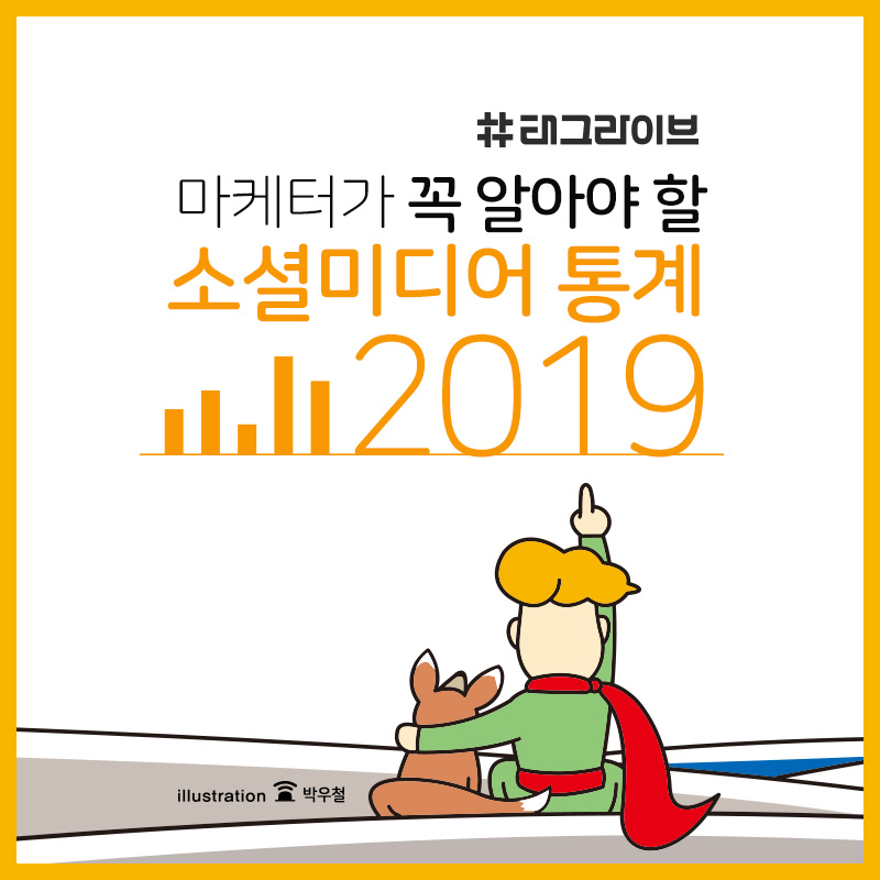 마케터가 꼭 알아야 할 소셜 미디어 통계 2019 이미지